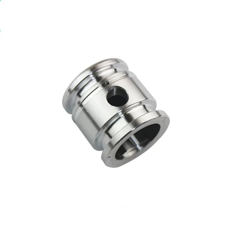 Pistón eléctrico de doble anillo, accesorio de herramientas de aluminio, 65 unidades