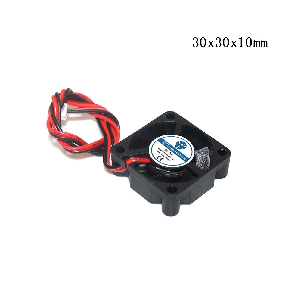 3D Pinter Parts 3010 fan 30MM 30x30x10MM 12V 5V 24V 2Pin DC Cooler Small Cooling Fan DIY Reprap For j-head hotend