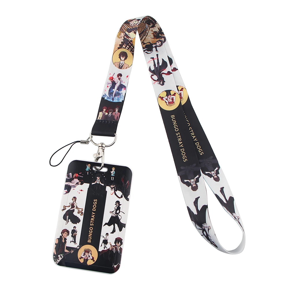 

LX444 Dog Anime Lanyard For Keys Mobile Phone Hang Rope Keycord USB ID Card Badge Holder Keychain DIY Lanyards