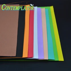 CONTEMPLATOR 5pcs/pack 1mm Thinness Fly Tying EVA Foam For Flies Wings Bodies 10colors High Density Durable Paper Foam