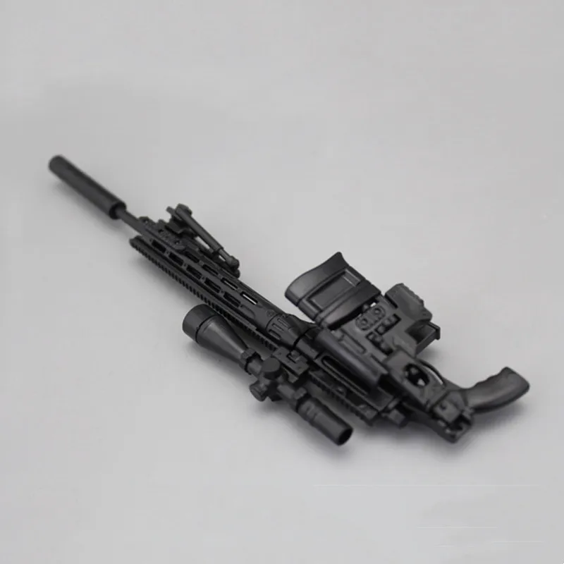 Zestaw modeli broni Remington MSR Sniper Rifle w skali 1/6 Akcesoria dla żołnierzy