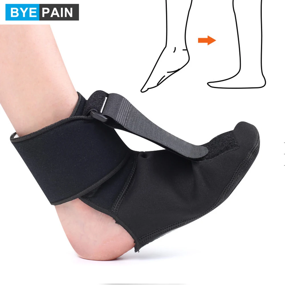 1Pcs Foot Drop Brace Night Plantar Fasciitis Sleep Support Corrector Feet Eases Symptoms of Achilles Tendonitis for Heel Pain