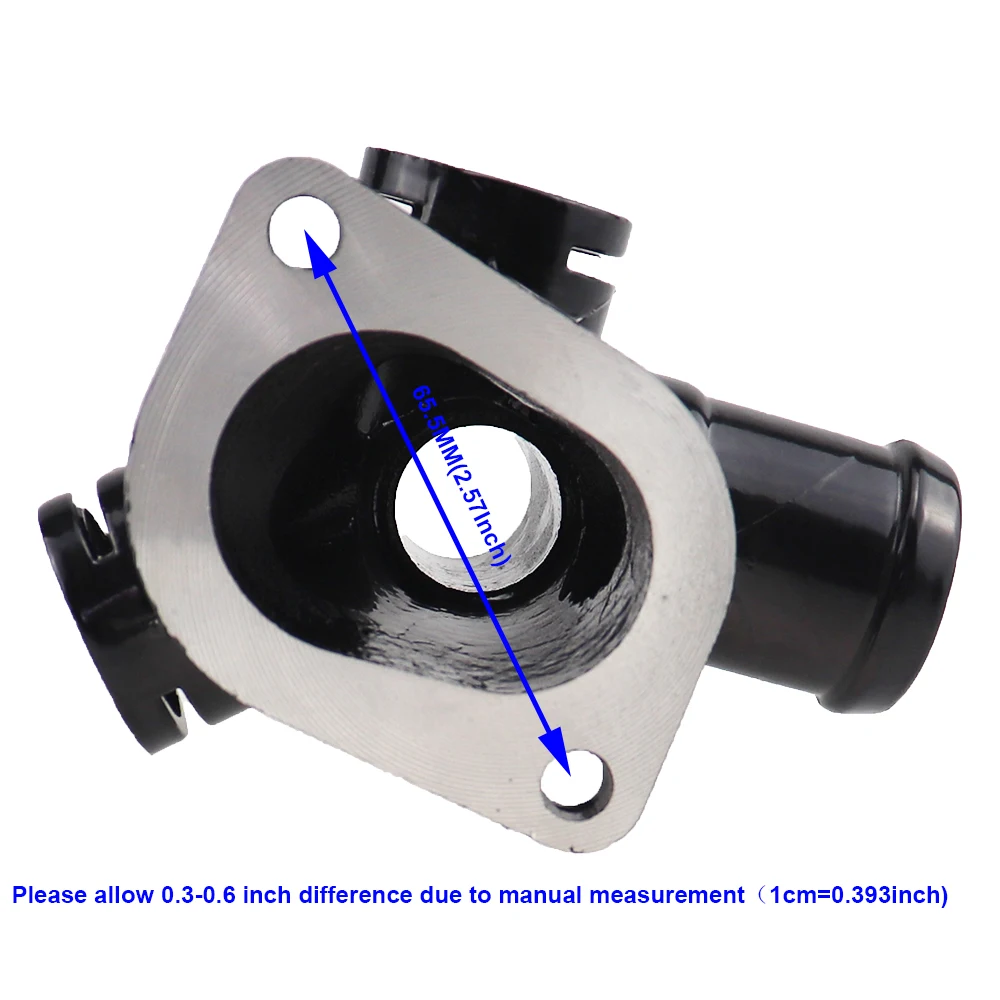 050121132A Aluminium Coolant Flange Hose Pipe Connector For AUDI A4 Avant B5 8D Wagon VW Passat Variant 1994-2001 050 121 133C