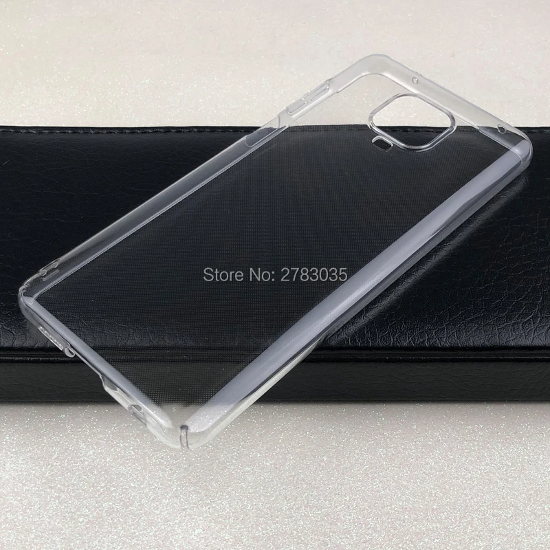 Funda de teléfono para Xiaomi Redmi Note 9S 9 Pro 6,67 ", cristal Invisible, duro, PC, cubierta completa, cámara transparente, Protección trasera