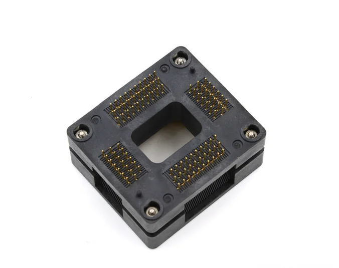 TQFP100 FQFP100 QFP100 to DIP100 Socket OTQ-100-0.65-05 Pitch 0.65mm IC Body Size 14x20mm Test Adapter