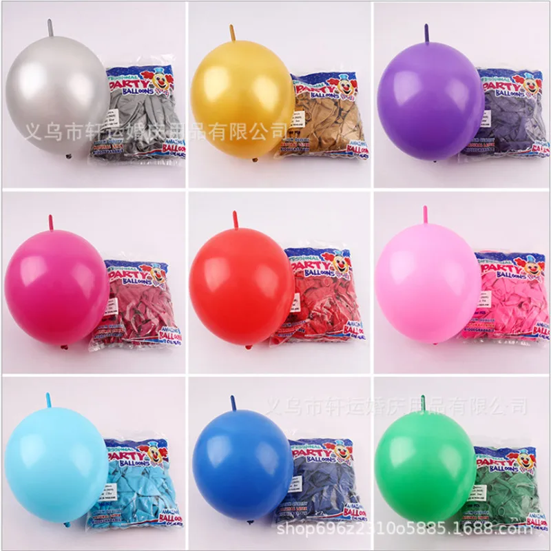 10/30/50PCS 6 Inch Wedding Birthday Party Baby Shower Decoration Tail Balloon Anniversary