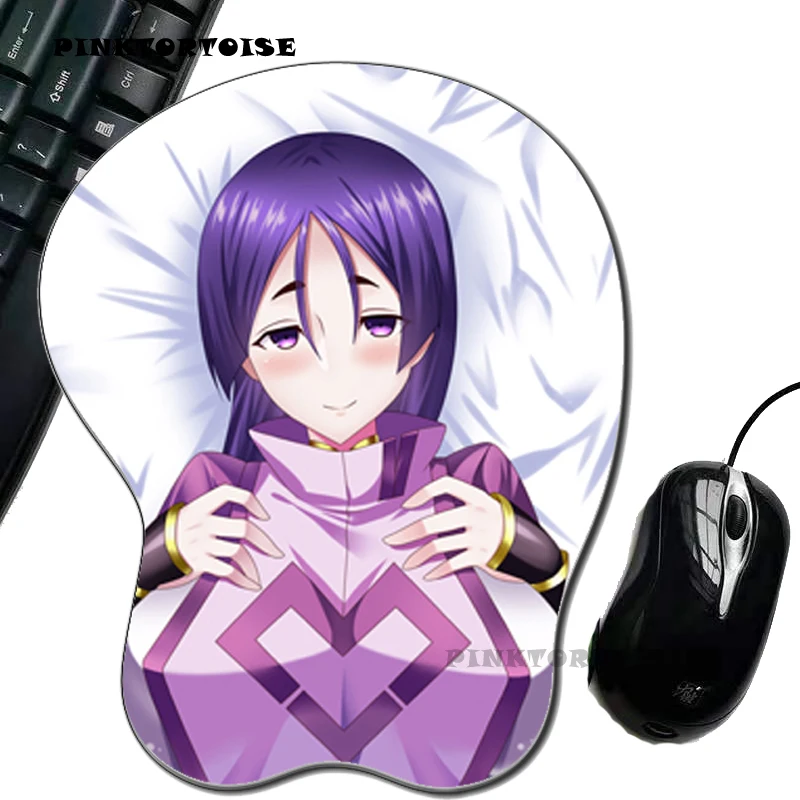 

PINKTORTOISE FateGrand Order Minamoto no Yorimitsu anime Silicon 3D chest Mouse Pad Ergonomic Mouse Pad Gaming Mouse Pad