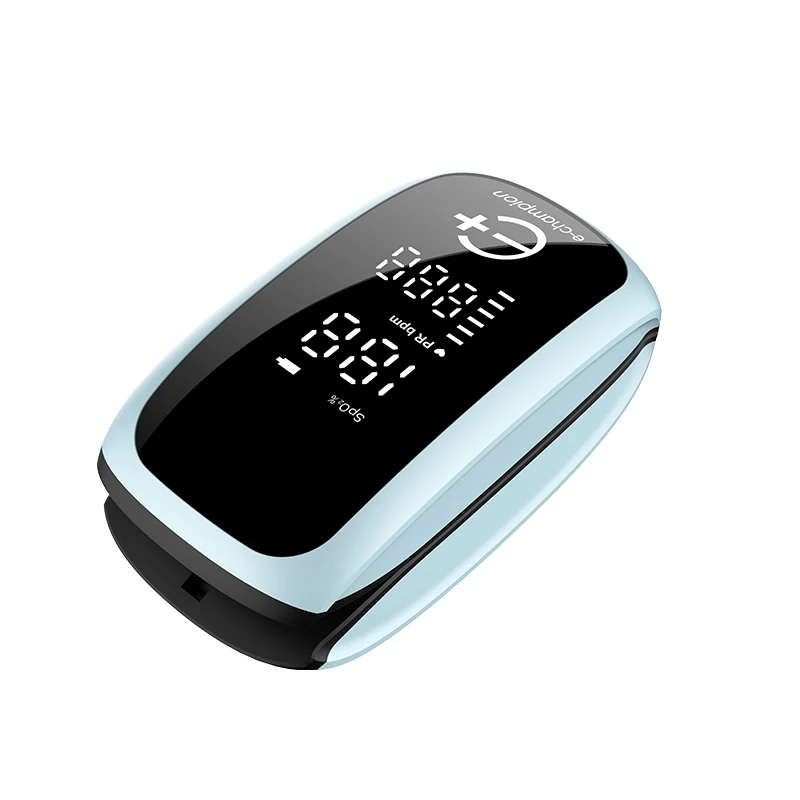 Rechargeable Medical Pulse Oximeter on the Finger Oximetro De Dedo for Child and Adults Blood Oxygen Meter Heart Rate Monitor