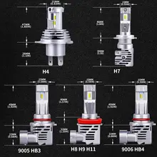 6000K 12000LM Car LED Headlight Bulb #6
