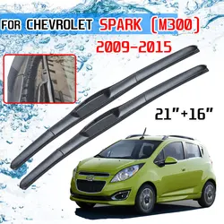 For Chevrolet Spark M300 2009 2010 2011 2012 2013 2014 2015 Accessories Front Windscreen Wiper Blade Brushes for Car Cutter U J