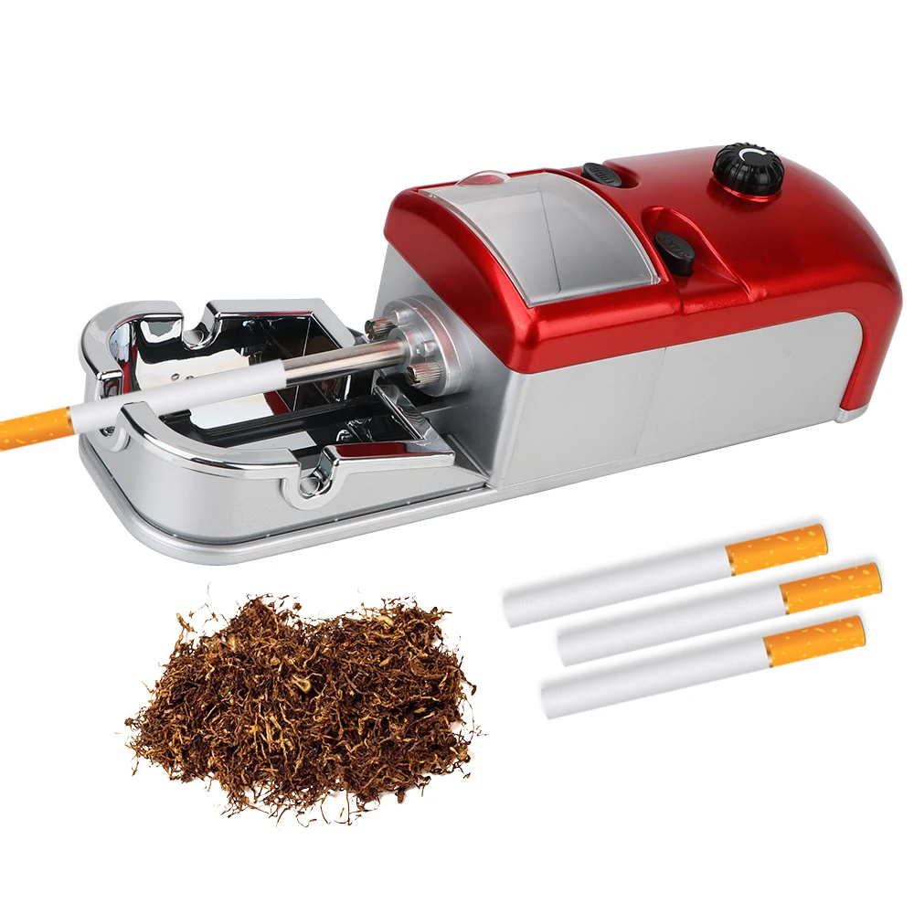 Weed Rolling Machines Injector Maker EU Plug Cigarette Wrapping Machine Electric Smoking Accessories Tobacco Roller Automatic