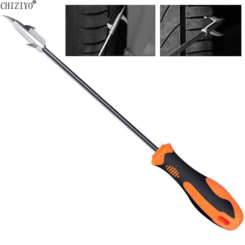 CHIZIYO Useful Car Tyre Cleaner Groove Broken Stone Remover Hook Tire Clean Tool Car-styling