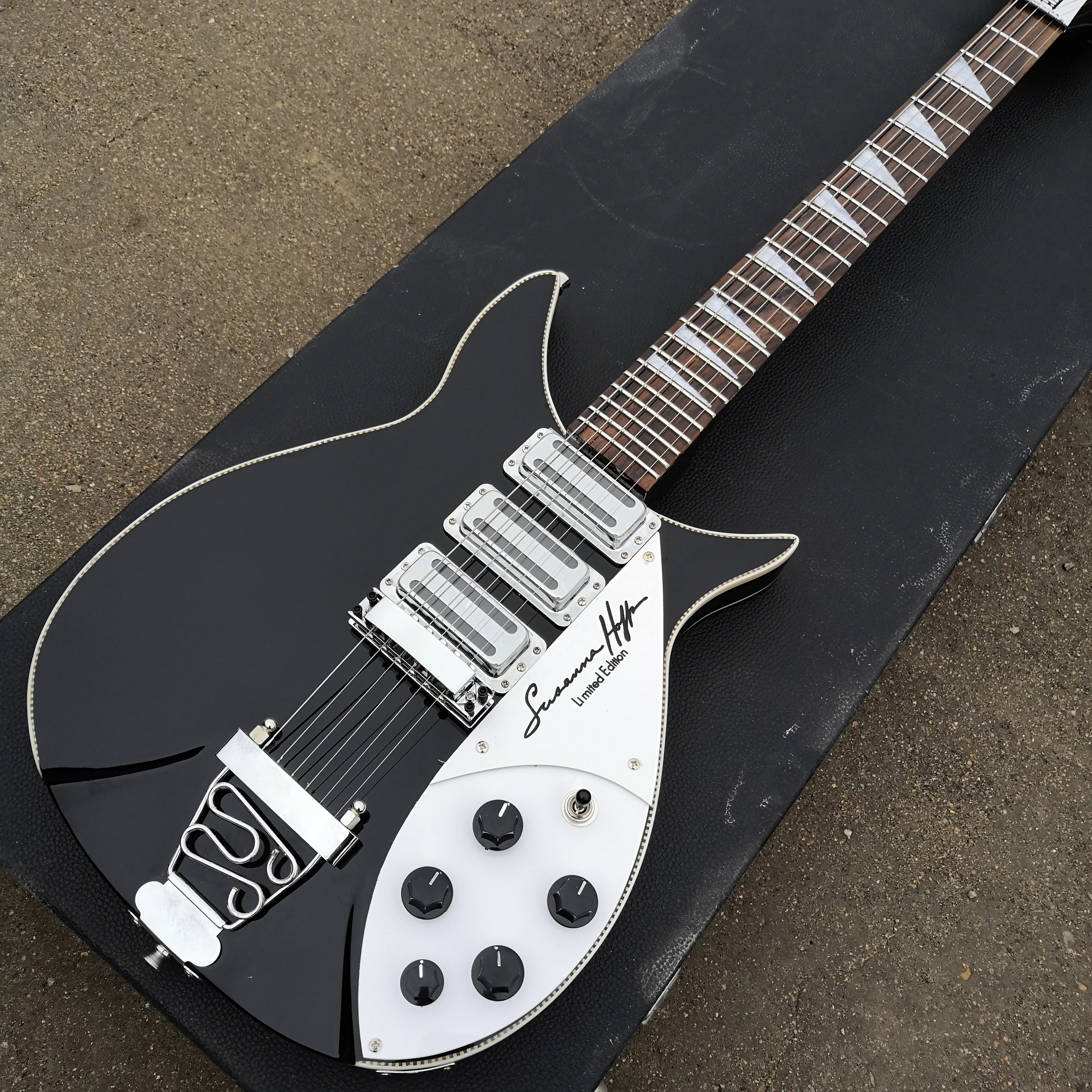 R 350 electric guitar,fingerboard has glossy paint,free shipping