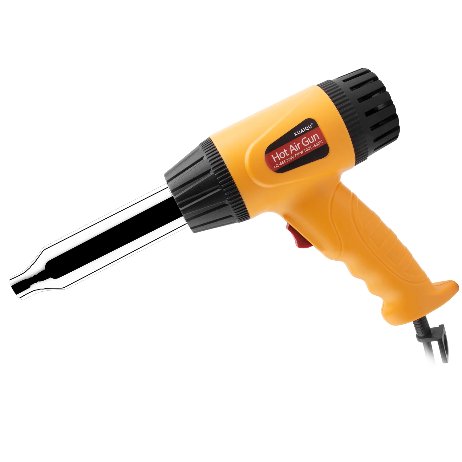 EU PLUG Heat Shrink With Solder Thermal Blower Plastic Welding Heat Shrink Industrial Hot Gun 750W Soldering Hot Air Gun KQ-883