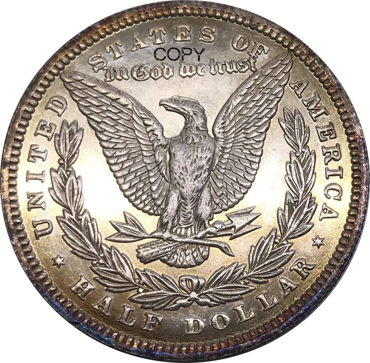 USA 1877 United States Of America Coin 50C Morgan Half Dollar Metal Cupronickel Plated Silver Souvenir Copy Coins