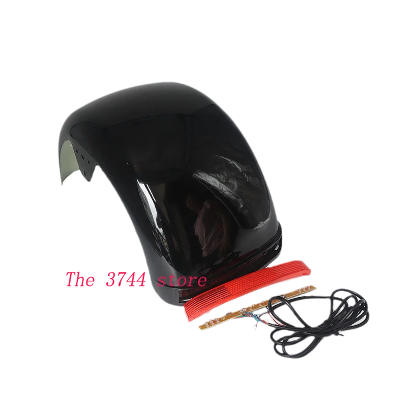 Front And Rear Mudguard withTail Light Fender WithTaillights Plastic  For Citycoco Scooter China accessories