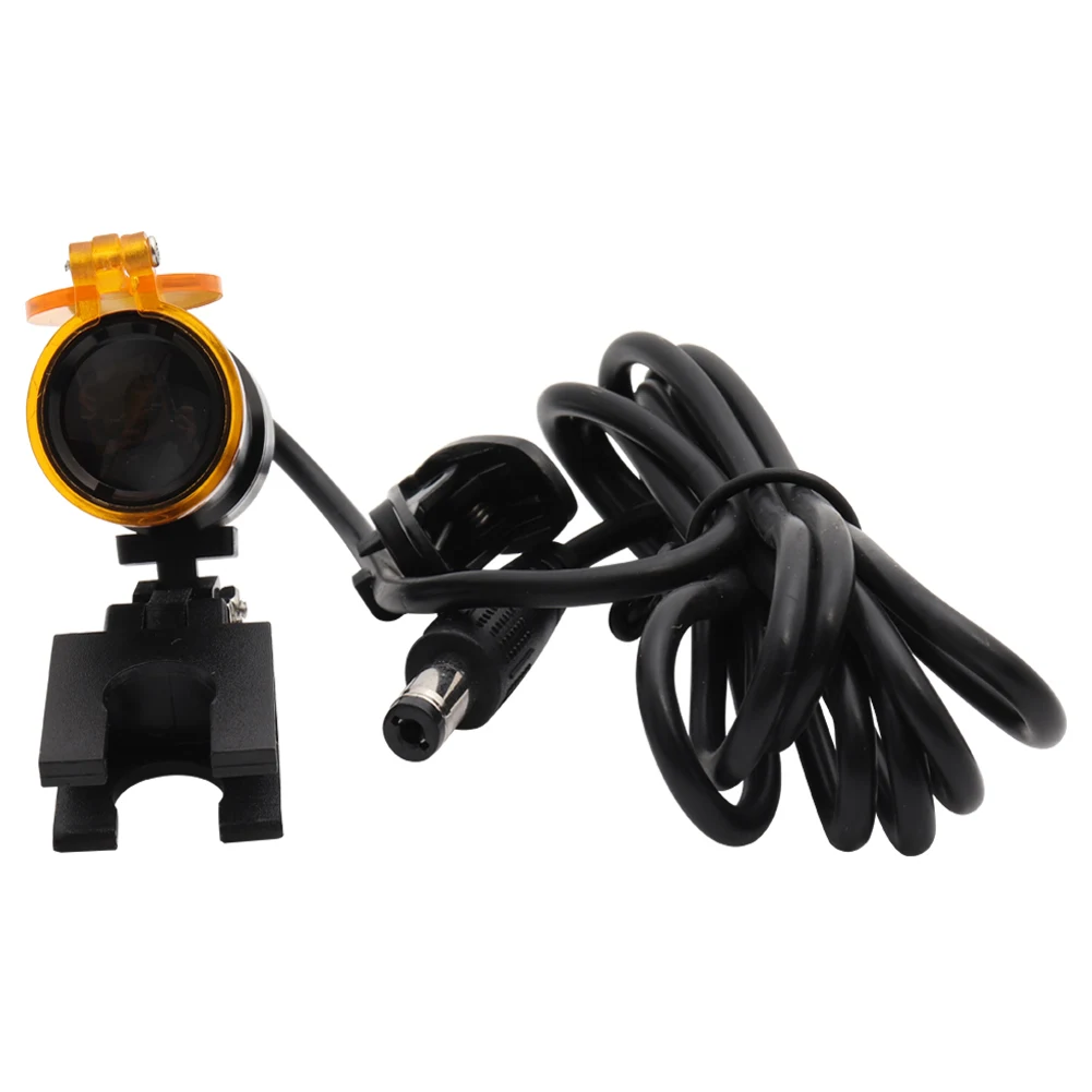 Bulb Wire Headlight no Battery no Plug Yellow Filter Convenient for Dental Loupes Lab Medical Magnifier Magnification Binocular