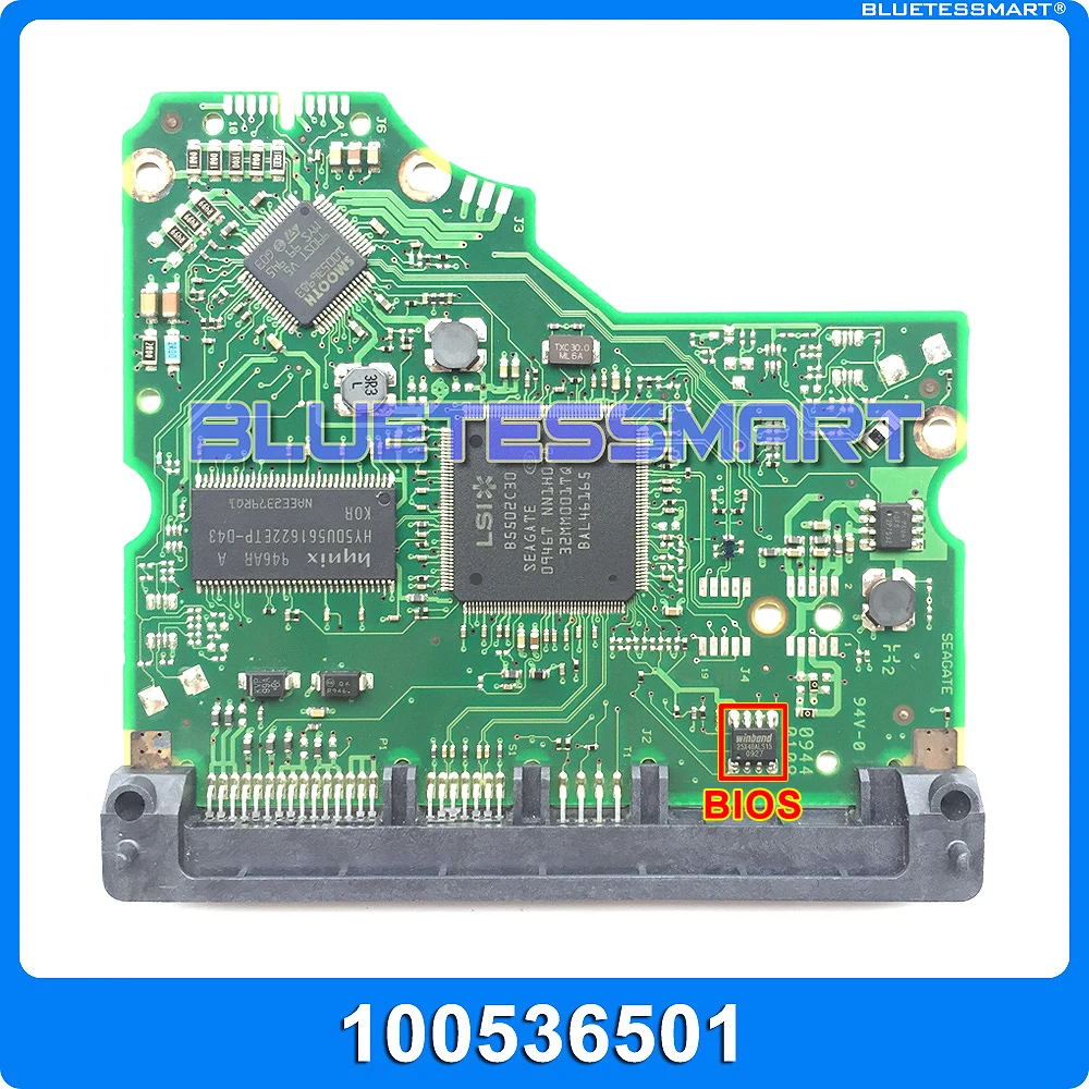 hard drive parts PCB logic board printed circuit board 100536501 for Seagate 3.5 SATA hdd data recovery hard drive repair