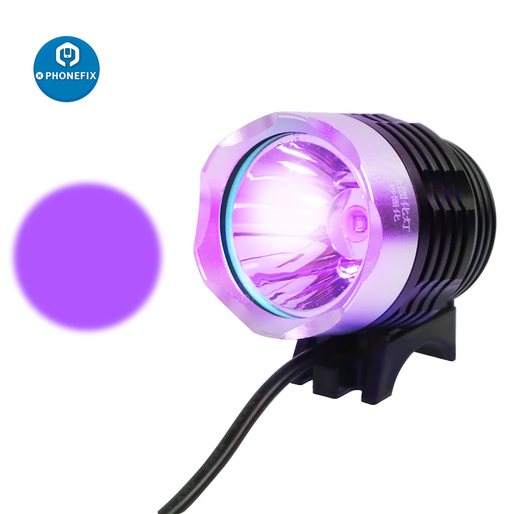 UV Flashlight Black light 5V USB UV Light Ultraviolet Blacklight PCB Circuit Board Green Oil Curing Purple Screen Refurbish Tool