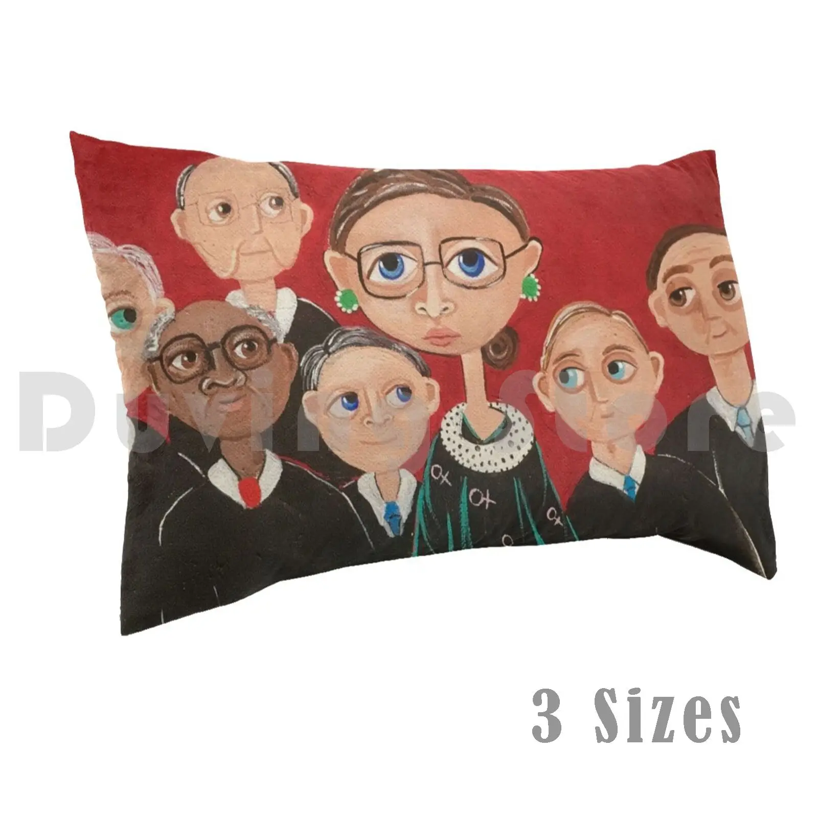 Ruth Bader Ginsburg Pillow Case DIY 50*70 Rbg Ruth Bader Ginsburg Court Justice Law Fair Girl Power Icon