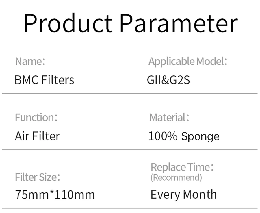 Air Filter For GII G2S CPAP APAP Machine Accessories Nasalmask High Quality Respiratory Cleaning For Sleeping Apnea Anti-Snoring