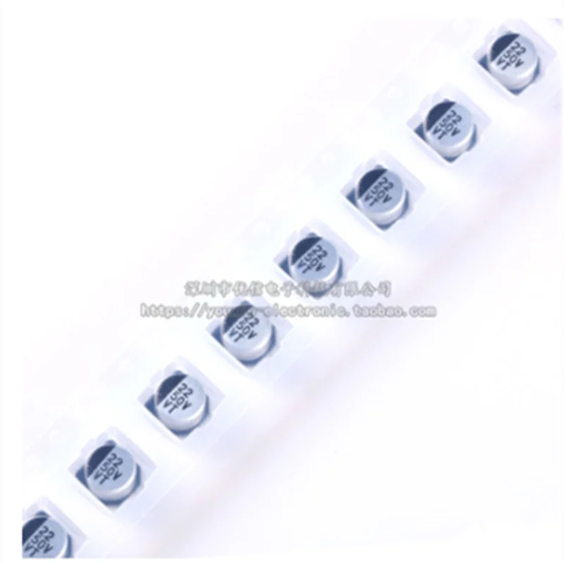 10 stücke!!! Hohe qualität patch aluminium-elektrolytkondensator 50V 22UF volumen 6.3*5,4 SMD patch elektrolyse
