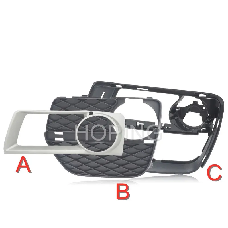 Hoping For BMW X6 E71 E72 2013 2014 Front Bumper Fog Light Lamp Cover Foglight Garnish Hood