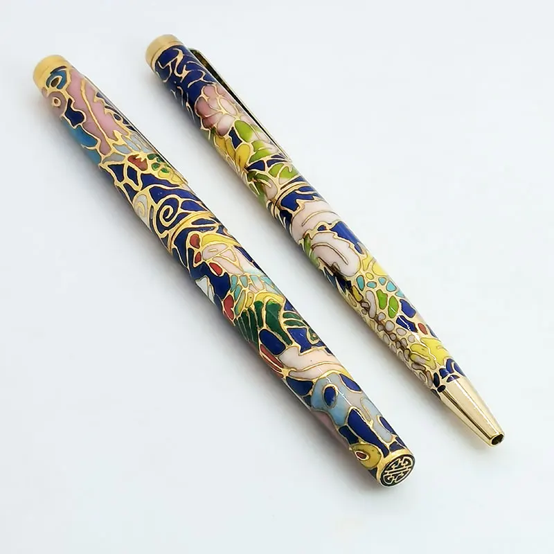 China's Old Inventory Iridium Fountain Pen Ball-Point Pen Cloisonne Pens In The 1990 s