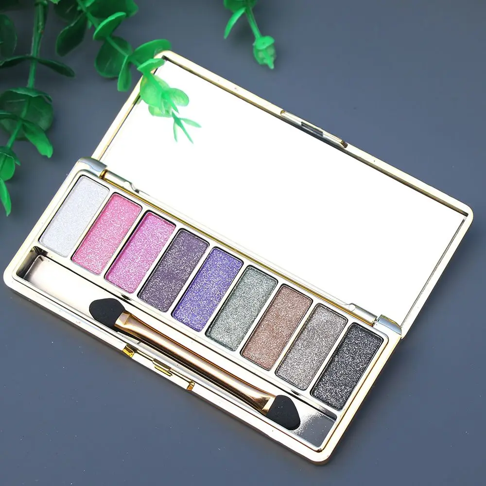 9 Colors Sexy Eyeshadow Palette Daily Makeup Shimmer Eyeshadow Long Lasting Shiny Eye Shadow Cosmetics For Women