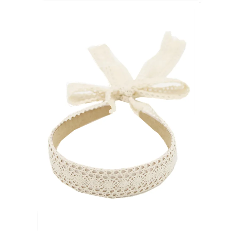 6 Inches NEW summer large Lace bow hairband hair alligater clip  for girls and women barette