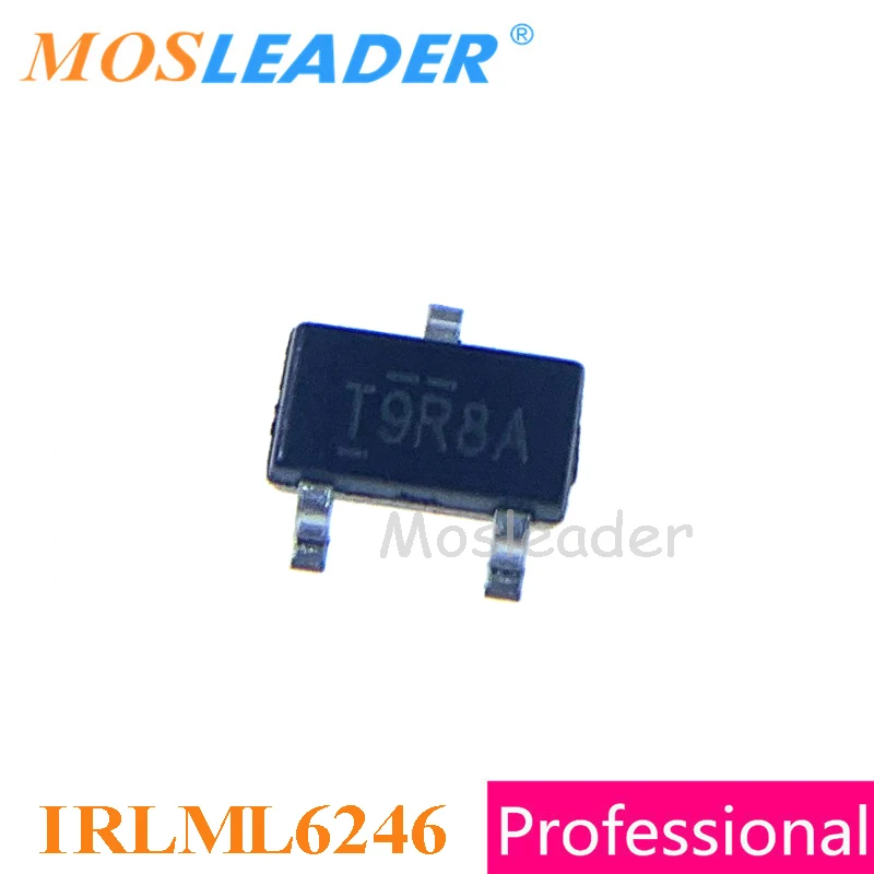 

Mosleader IRLML6246 SOT23 1000PCS IRLML6246TRPBF IRLML6246PBF IRLML6246TR N-Channel 20V 4.1A 3A Chinese High quality