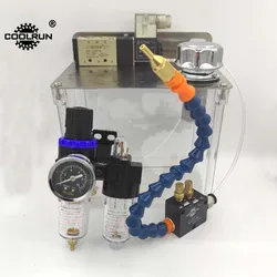 Machine-outil CNC avec système de lubrification, pulvérisateur pneumatique, tuyau d'eau, pompe à huile, pulvérisation d'eau basse pression, transparent, 3L, huile précieuse