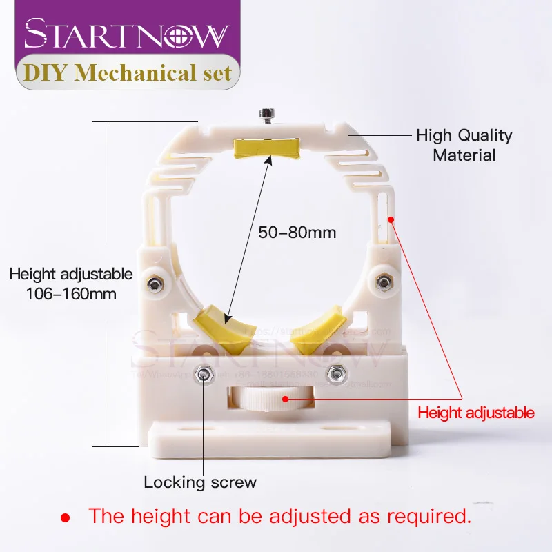 Startnow CO2 Mechanical Parts Sets 900mm*600mm Single Head DIY CO2 Laser Metal Components XY Axis Outer Sliding Rails Kits