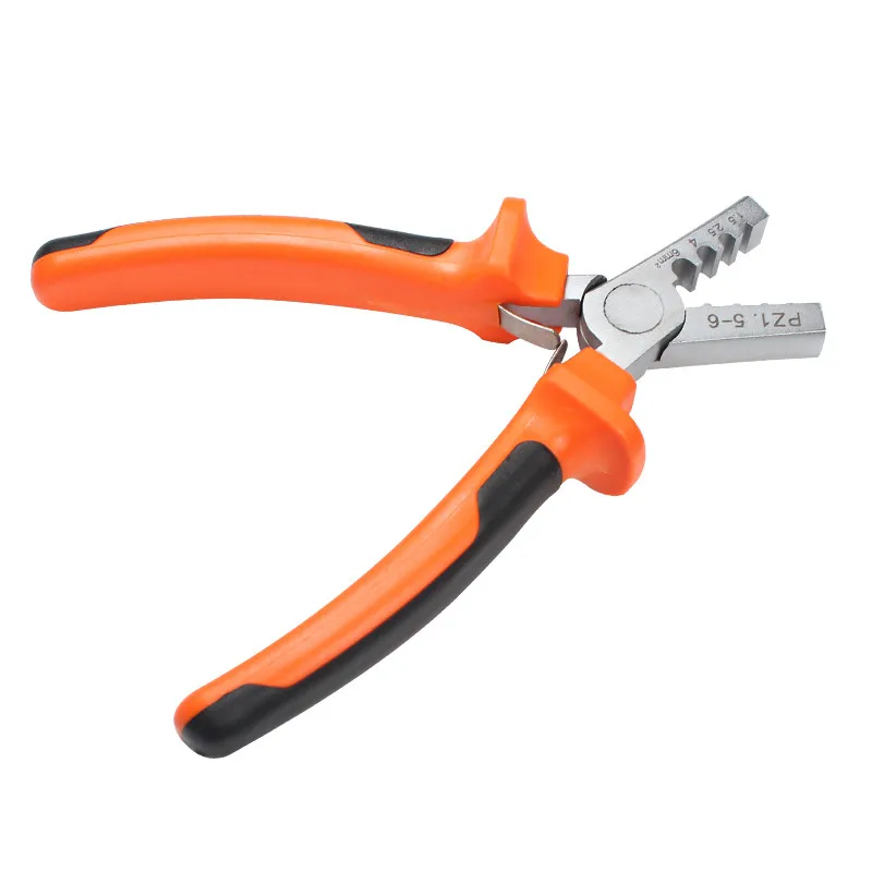 PZ 0.25-2.5mm2 1.5-6mm2 Terminal ferrule Crimping Tool Bootlace Ferrule Crimper Plier Cable Cord Wire End Sleeves