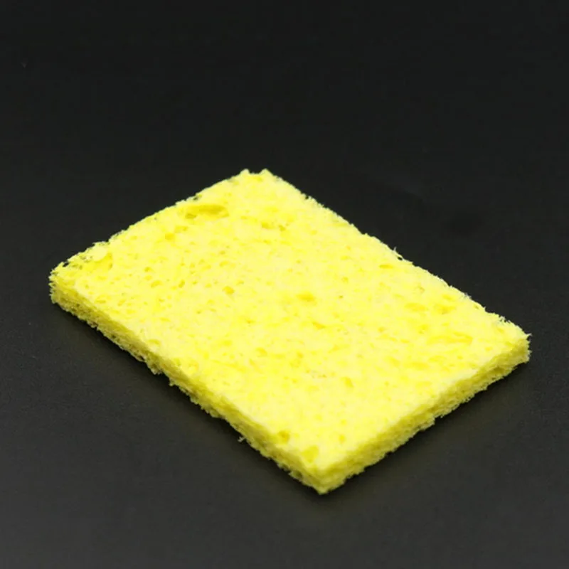 10pcs Solder Iron Tip Welding PCB Cleaning Pads Universal Soldering Iron Replacement Sponges UseTo Soldering Tip Clean Tools