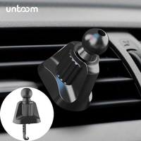 Upgrade 17mm Ball Head Base for Car Phone Holder Car Air Vent Clip Hook Stick for Magnetic Gravity Cell Phone Mount GPS Bracket