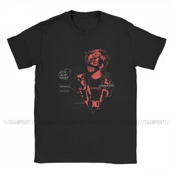 Corpse Husband Red T Shirt Men's Cotton Humorous T-Shirts O Neck Tees Short Sleeve Clothes Graphic