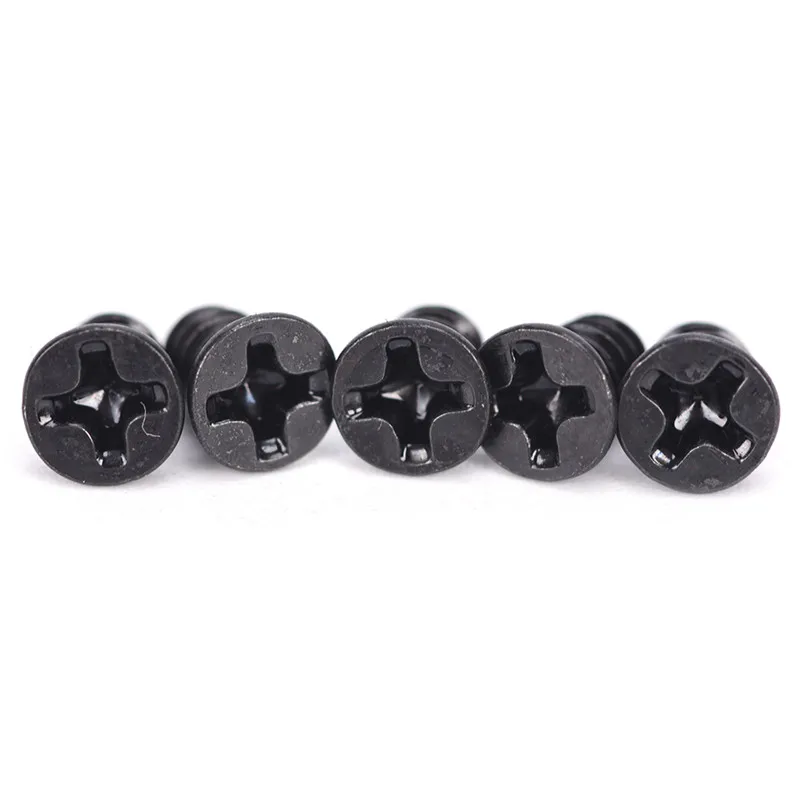 100pcs Steel 3.5" Hard Drive HDD Tray Computer Chassis Hard Disk Black Screw For PC