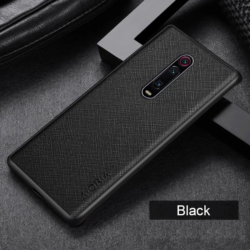 Case for Xiaomi Mi 9T Pro Redmi K20 Pro funda cross pattern Leather cover Luxury coque for xiaomi mi 9t pro case Cover