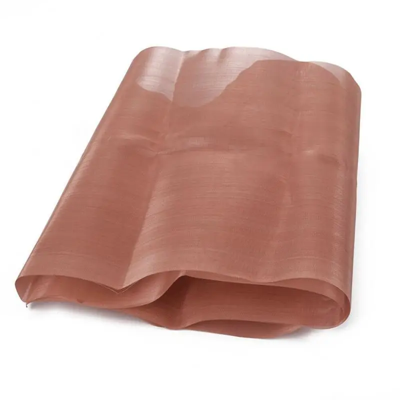 80 mesh 200 microns copper mesh copper wire mesh metal shield copper electromagnetic shielding anti-radiation copper mesh filter