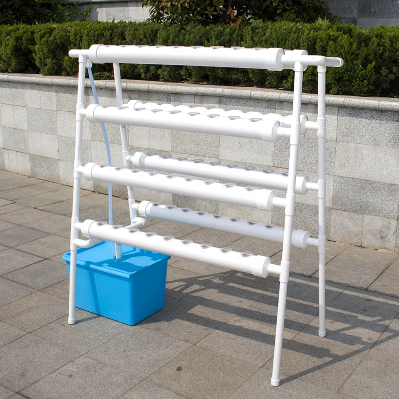 Balcony Planting Machine Double-sided Soilless Vegetable Equipment Hydroponic Hydroponic Automatic Pot Box Pipe Planting Rack