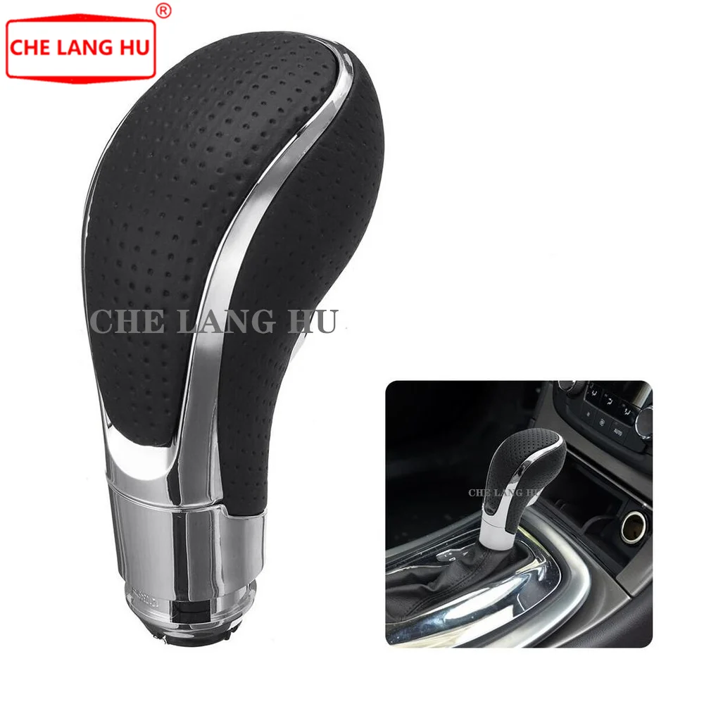 

For Buick Regal A5 MK5 2011 2012 2013 Car-Styling Automatic Car Gear Stick Lever Shift Knob Leather Cover