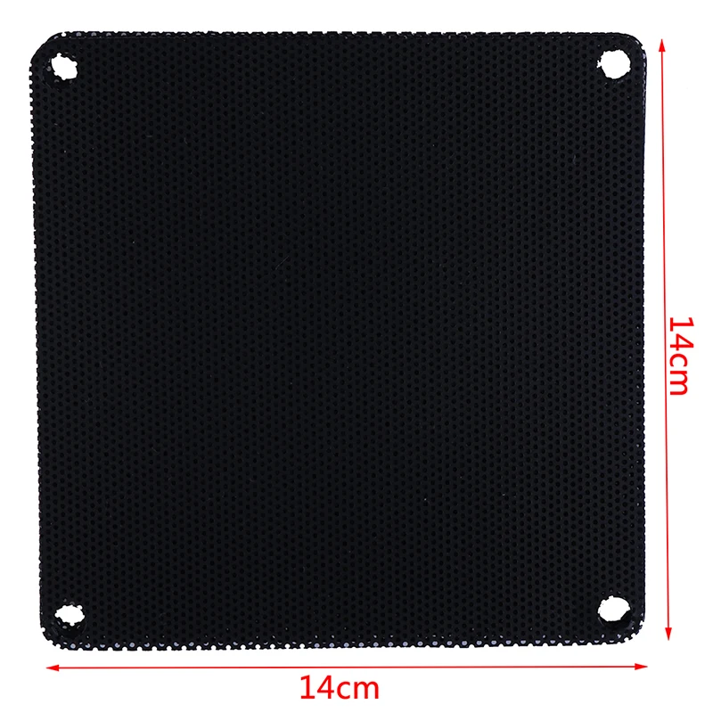 Hot sale 5Pcs 140mm PVC PC Fan Dust Filter Dustproof Case Computer Cooler Cover Mesh
