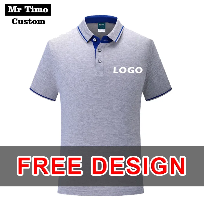 Summer High-End Men's POLO Shirt Multi-Stylecustom LOGO Custom Top