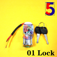 Ebike Battery case lock & key Down Tube battery case lock/ Dolphin case lock / Silver fish case lock with key