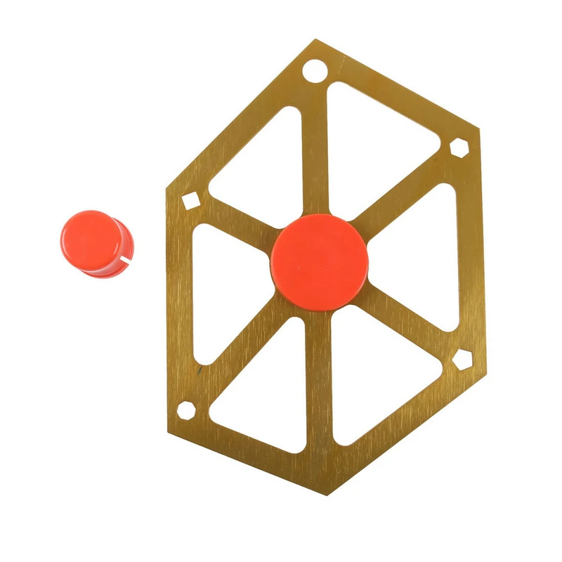 Règle d'Angle de Travail pour Calcul, Scie à Table, Machine de Découpe, Hexagonale, Outils de Mesure