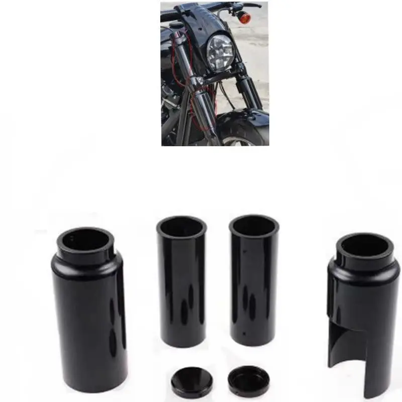 Motorcycle front fork shock absorber kit protective cover for 18Harley soft tail break street Bob