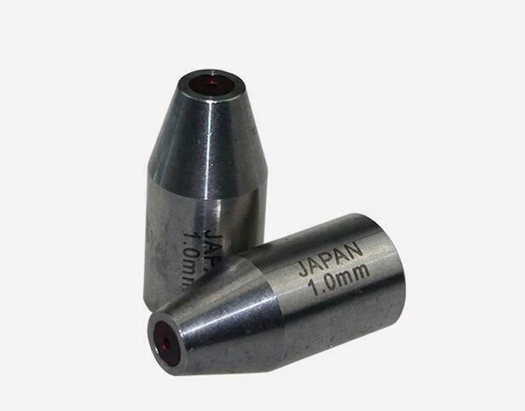 Guía Edm de perforación para corte de alambre, piezas de máquina de 1,0mm, 1 ud.