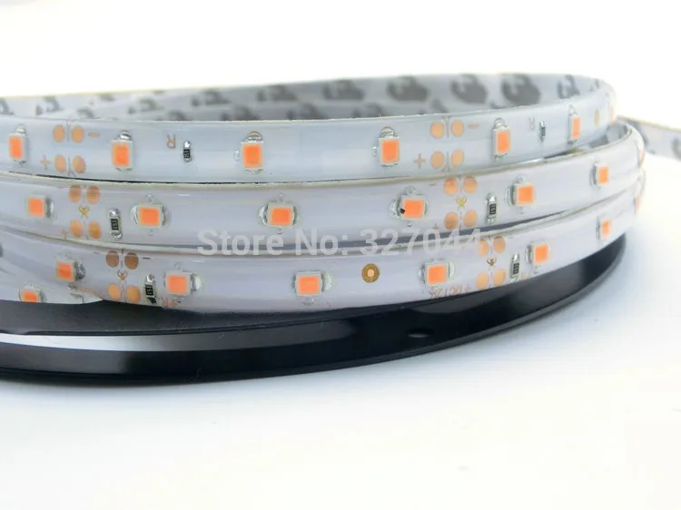 

free shipping 100m/lot Waterproof DC12V smd 3528 3528 flexible Pink LED Strip light 60 leds/m use for showcase decoration