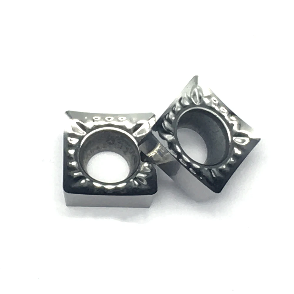 SCGT09T308 AK H01 10pcs อลูมิเนียมเครื่องตัดใบมีดเครื่องมือตัดเครื่องมือ CNC เครื่องมือ AL + TIN ไม้